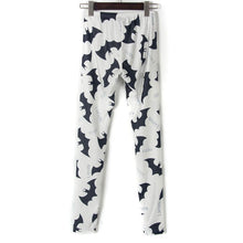 cartoon prints leggings digital batman slim yogo pants women games printed elastic trousers super mario J4U66