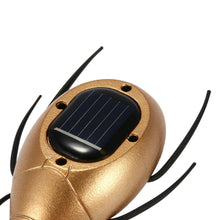 cute kids toys solar scarab original magic solar powered scarab insect educational solar toys forchildren J4U66