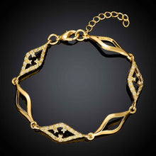girl jewerly 18k gp zircon casual star women bracelet pulseira masculina bangle skgb004 J4U66