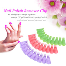 gel nail removercap 10pcsuv gel soak off removers device nail polish remove fingerclip caps 3colors J4U66