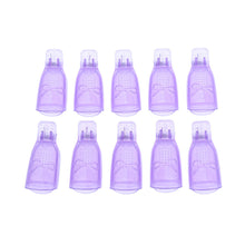 gel nail removercap 10pcsuv gel soak off removers device nail polish remove fingerclip caps 3colors J4U66