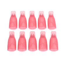gel nail removercap 10pcsuv gel soak off removers device nail polish remove fingerclip caps 3colors J4U66