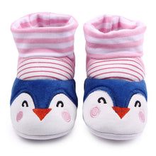 Kids Baby Booties Shoes Cute Boys Girls Anti-slip Warm Boots Sapatos Infantil Menino J4U66
