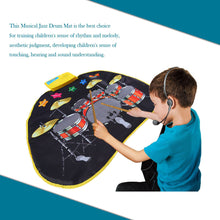 Musical Mat Jazz Drum Kids Toys Baby Music Play Mat Blanket Carpet Educational Toy forchildren 72 * 5 cm J4U66