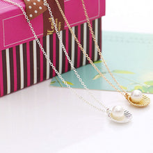 Simulated Pearl Necklace Jewelry Shell Statement Necklace For Women Jewelry S J4U66