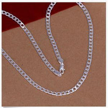 Gentle Men Trendy Nice Silver Link Chain Charming Necklace J4U66