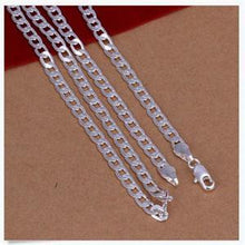 Gentle Men Trendy Nice Silver Link Chain Charming Necklace J4U66