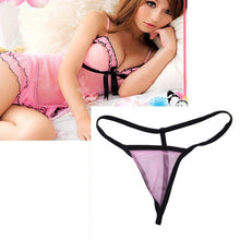 Sexy Women Pink Lace Baby Dolls Nightdress With Lingerie Babydoll Set Sleepwear LY5 J4U66