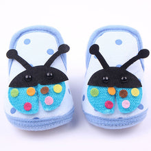 Super Cozy Newborn Baby Boy Ladybug Crib Shoes Toddlers Fleece Walking First Walkers J4U66