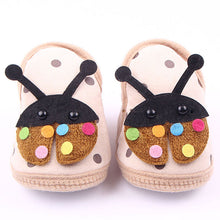 Super Cozy Newborn Baby Boy Ladybug Crib Shoes Toddlers Fleece Walking First Walkers J4U66
