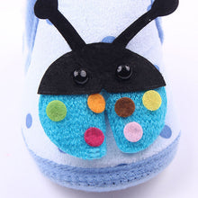 Super Cozy Newborn Baby Boy Ladybug Crib Shoes Toddlers Fleece Walking First Walkers J4U66
