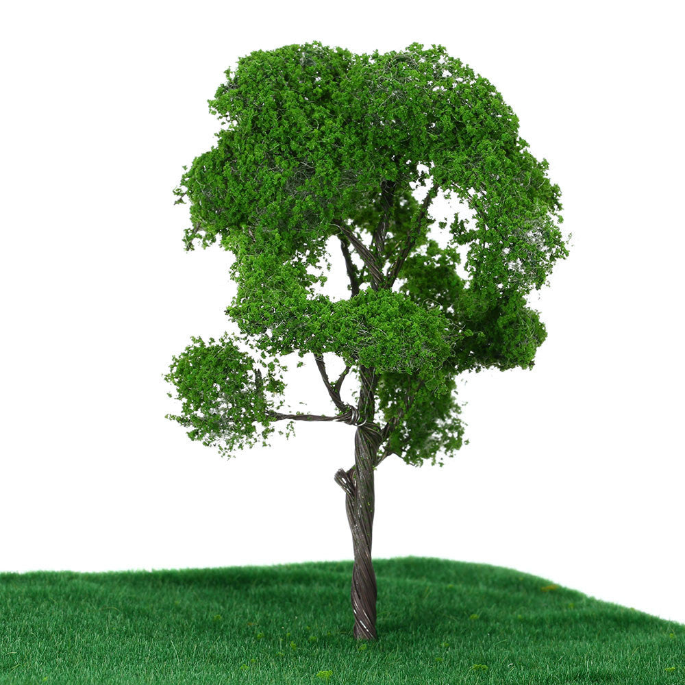 Tree Model 4.7 Inch Railroad Layout Architectural Landscape Model Scenery Diorama Miniatures Model Toys 1:75 Scale J4U66