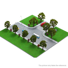 Tree Model 4.7 Inch Railroad Layout Architectural Landscape Model Scenery Diorama Miniatures Model Toys 1:75 Scale J4U66