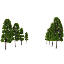 trees model for train layout green pagodo tree model garden scenery landscape diorama miniatures model toys 20pcs J4U66