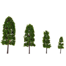 trees model for train layout green pagodo tree model garden scenery landscape diorama miniatures model toys 20pcs J4U66