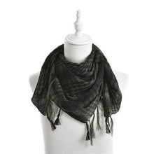 5 Colors Women Men Checkered Arab Grid Neck Keffiyeh Palestine Scarf Wrap 100*100CM J4U66