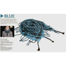 5 Colors Women Men Checkered Arab Grid Neck Keffiyeh Palestine Scarf Wrap 100*100CM J4U66