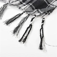5 Colors Women Men Checkered Arab Grid Neck Keffiyeh Palestine Scarf Wrap 100*100CM J4U66