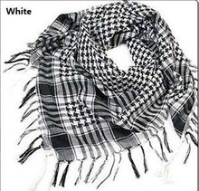 5 Colors Women Men Checkered Arab Grid Neck Keffiyeh Palestine Scarf Wrap 100*100CM J4U66