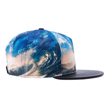 Men Women Snapback Adjustable 3D Waves Baseball Cap Hip Hop Hat Outdoor Fishing Raiders J4U66