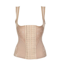 Women Floral Bodysuits Shapewear Underwear Plus size Body Shaper Waist Corsets Buckle In The Crotch J4U66