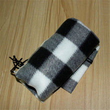 Men Unisex Warm Wrap Scarf Shawl Geometric Scarves Wool Blend J4U66
