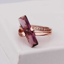 jewelry 18k gp violetta bar rings for women ring 413 J4U66