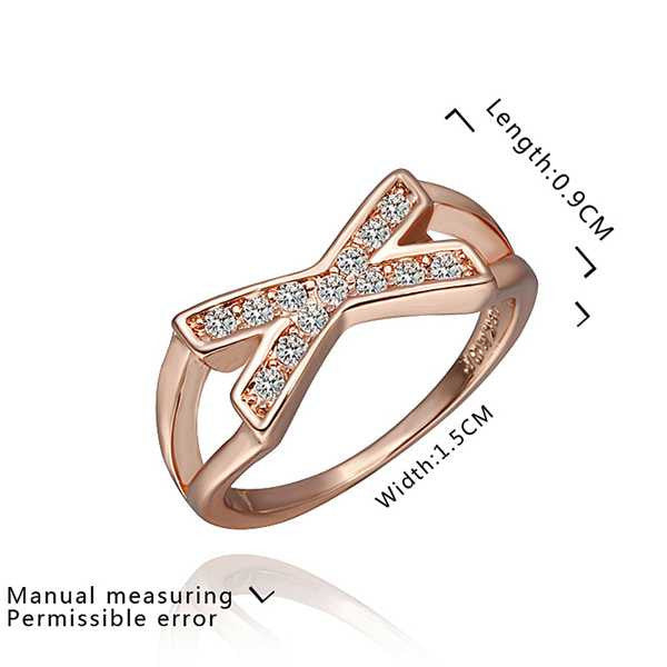 jewelry 18k gp wedding asr rings for women ring 34 J4U66