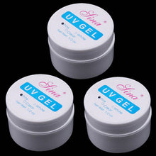 3pc Pink White Clear Nail Art UV Gel Builder Tips Glue Acrylic Manicure J4U66