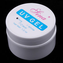 3pc Pink White Clear Nail Art UV Gel Builder Tips Glue Acrylic Manicure J4U66