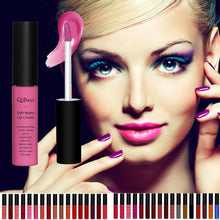 Brand Makeup Waterproof Matte liquid lipstick Long Lasting lip gloss Lipstick sexy lipstick  J4U66