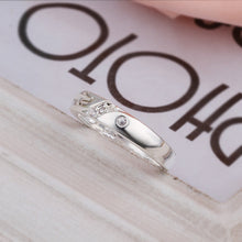 silver ring silver plated jewelry ring zircon crystal elegant rings smtr255 J4U66