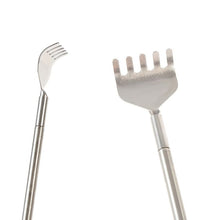 2pcs Practical Handy Stainless Back Scratcher Telescopic Pocket Scratching Massage Kit LY5 J4U66