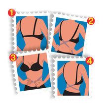 3pcs woman low back backless bra strap extender adaptercrossed belt for party evening dress J4U66