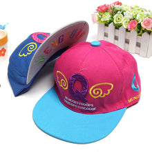 Korean Lovely Kids Children Denim Angel Wing Letter Pattern Baseball Cap J4U66