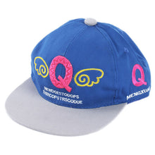 Korean Lovely Kids Children Denim Angel Wing Letter Pattern Baseball Cap J4U66