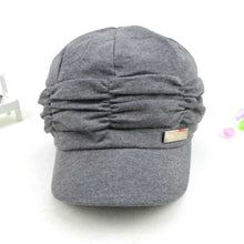 Nice Design Women Cap Slouchy Beanie Girls Pleated Sunhat Baseball Hat Caps J4U66