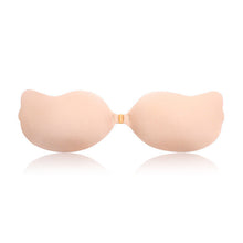 Sexy Women Push Up Self-Adhesive Silicone Bra Bust Front Closure Strapless Invisible Bras Freehipping  J4U66