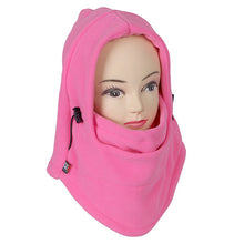 Thicken Full Face Cover Hat Warm 2-Layer Ski Mask Cap Scarf Beanie Men Women J4U66