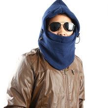 Thicken Full Face Cover Hat Warm 2-Layer Ski Mask Cap Scarf Beanie Men Women J4U66