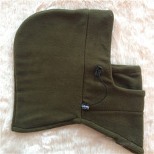 Thicken Full Face Cover Hat Warm 2-Layer Ski Mask Cap Scarf Beanie Men Women J4U66