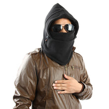 Thicken Full Face Cover Hat Warm 2-Layer Ski Mask Cap Scarf Beanie Men Women J4U66