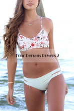 hot sexy floral print bikini set beach bikini suit women bikini swimwear swimsuit printtop beachwear J4U66