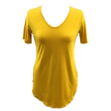 Sexy Women Short Sleeve T-shirt Side Slit Tops Blouse Casual Mini Dress H24 J4U66