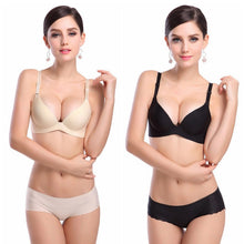 sexy women super smooth boost nylon push up bra underwear lingerie 34 cup b J4U66