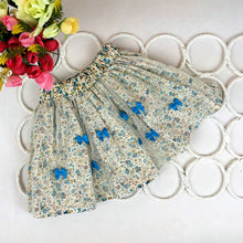 Baby Kids Girls Bowknot Floral Elastic Tutu Skirt Princess Children Tulle Skirts J4U66