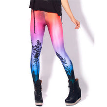Women 3D Printed Leggings Stretchy Jeggings Pencil Pants Trousers Joggers 15 Patterns 1PY J4U66