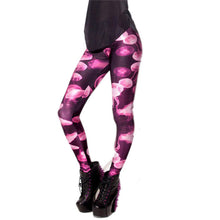 Women 3D Printed Leggings Stretchy Jeggings Pencil Pants Trousers Joggers 15 Patterns 1PY J4U66