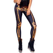 Women 3D Printed Leggings Stretchy Jeggings Pencil Pants Trousers Joggers 15 Patterns 1PY J4U66