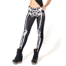 Women 3D Printed Leggings Stretchy Jeggings Pencil Pants Trousers Joggers 15 Patterns 1PY J4U66